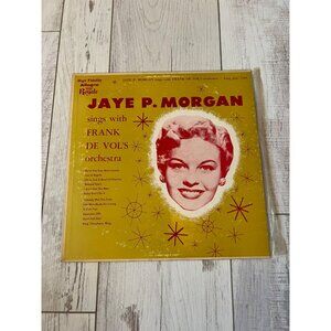 Jaye P. Morgan Sings Vinyl Record 12" 33-1/3 RPM Allegro Royale 1604 Vintage